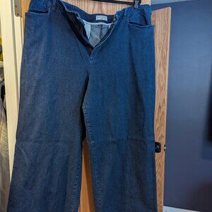 Elloqui Wide Leg Trouser Jean 24V